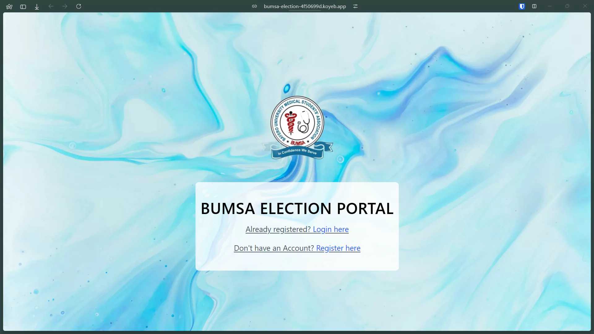 Bumsa Election Portal